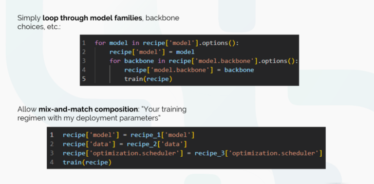 Faster ML project design and creation with LEIP recipes - Latent AI