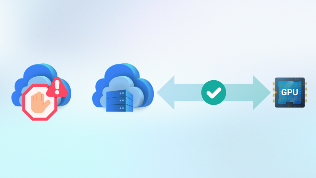 Graphic depicting workload distribution in edge AI, with cloud computing, edge devices, and local processing tackling centralized computing choke points.